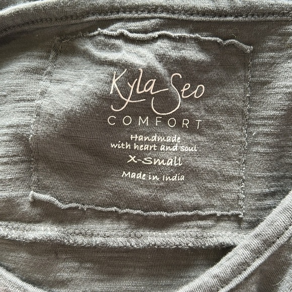 Kyla Seo Rena Dress Tree of Life Celestial Sun Moon Eye Mandala Grey Boho Sz XS - Picture 10 of 14